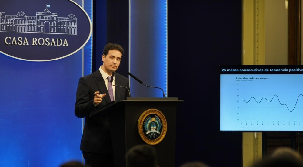 Nuevo vocero presidencial afirmó que “Santilli inaugura nueva etapa política para el Gobierno” y destacó logros de Milei