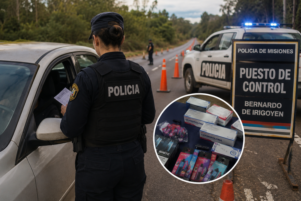 Una cabo de la Policía de Misiones fue pasada a disponibilidad tras ser demorada por presunto contrabando
