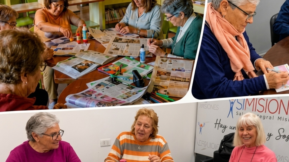 Reanudan el programa Mente Activa para adultos mayores