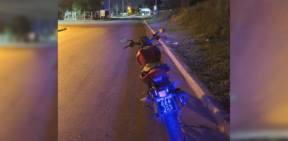 Motociclista herido tras despistar en Posadas