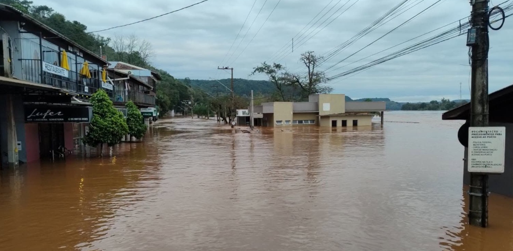 El río Uruguay baja a buen ritmo luego de la pronunciada creciente