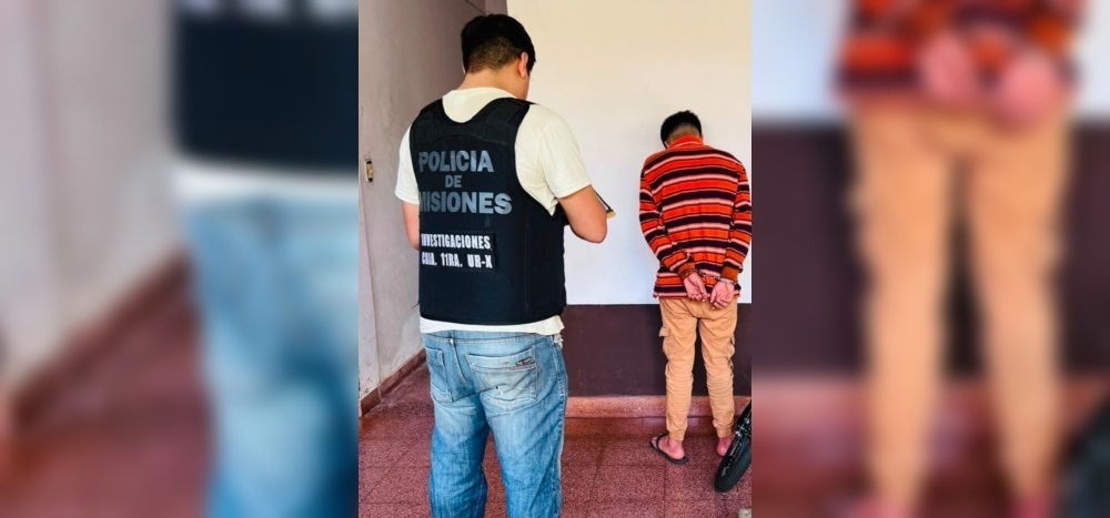 Posadas: intentó escapar de la Policía, pero terminó arrestado y con los objetos robados