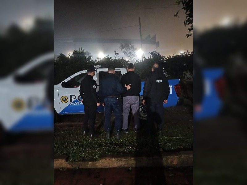 Trasladaron a Entre Ríos al hombre detenido en Misiones por una causa de violencia de género