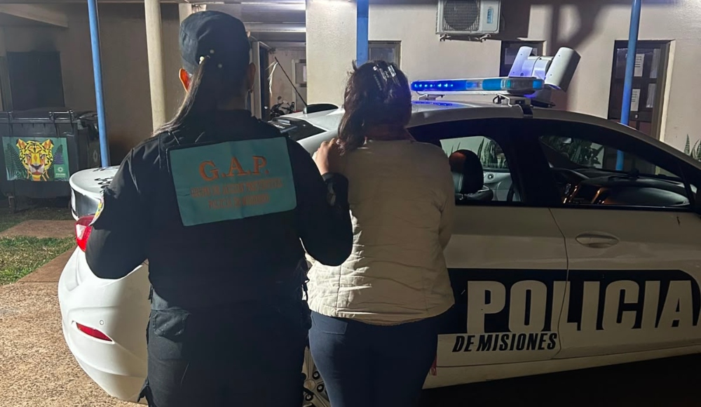 Mechera “fitness” fue detenida en Posadas tras robar suplementos de una farmacia