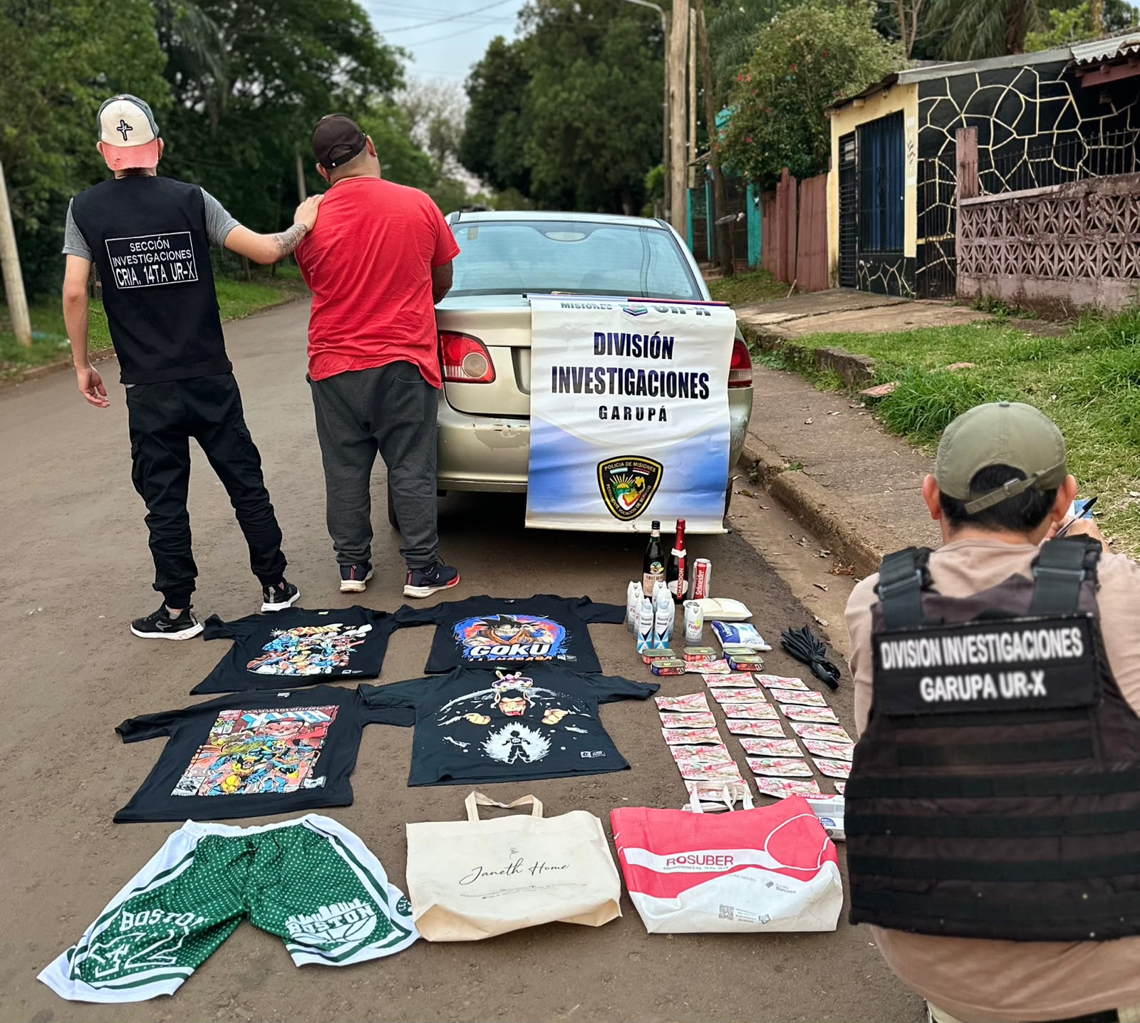 Detuvieron a “Majin Bu” y esclarecieron dos hurtos en Garupá