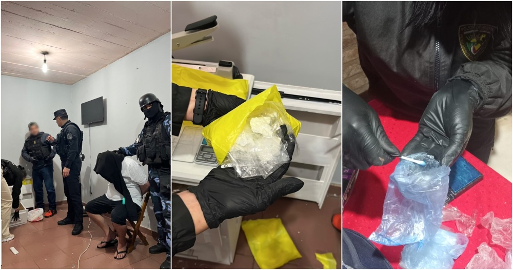 Golpe a una red de cocaína en la Zona Centro: nueve detenidos tras siete allanamientos