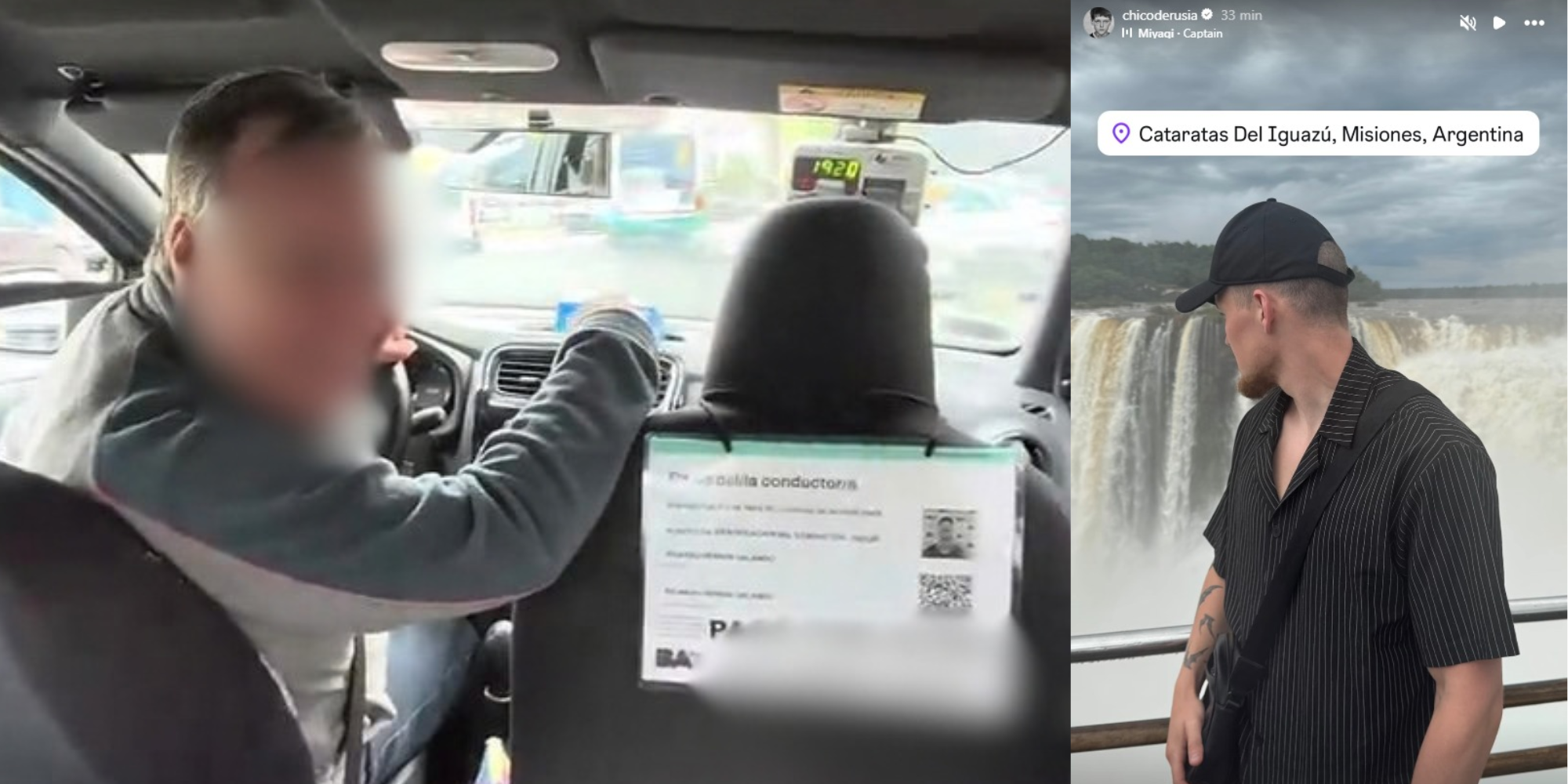 Viral: turista ruso le ofreció u$s 2.200 a un taxista para que lo lleve de Buenos Aires a las Cataratas