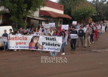 Emotiva marcha por Taty Piñeiro a cuatro años de su muerte: VEA LAS FOTOS