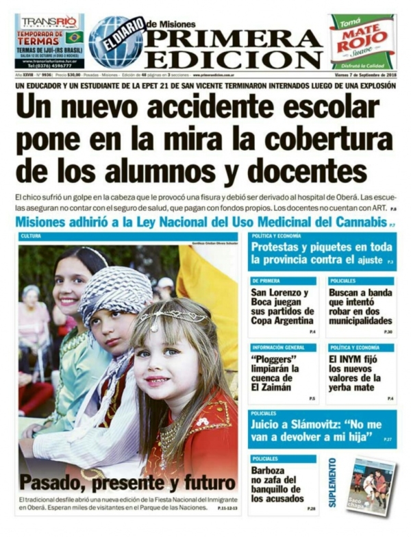 Tapa del 07-09-2018