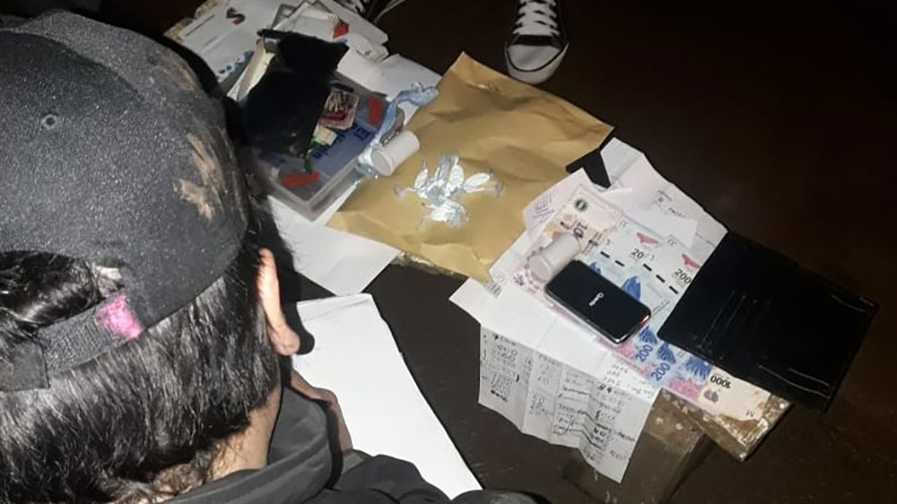 Garupá: “dealer” cayó en pleno reparto