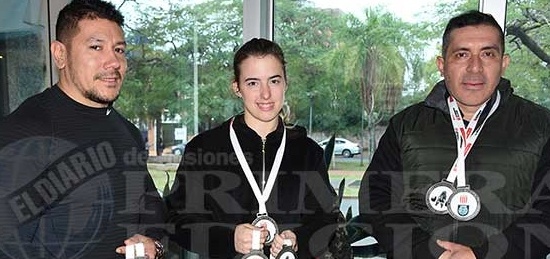 Powerlifting: Podio misionero en La Plata