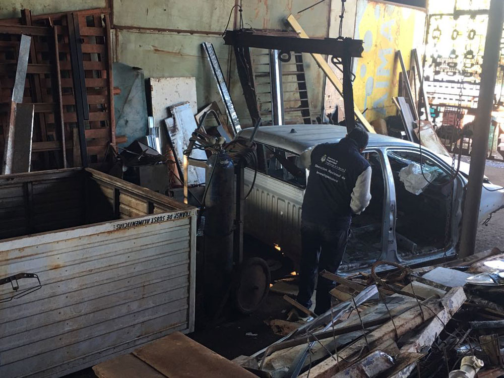 Posadas: desbaratan banda que vendía autopartes ilegales