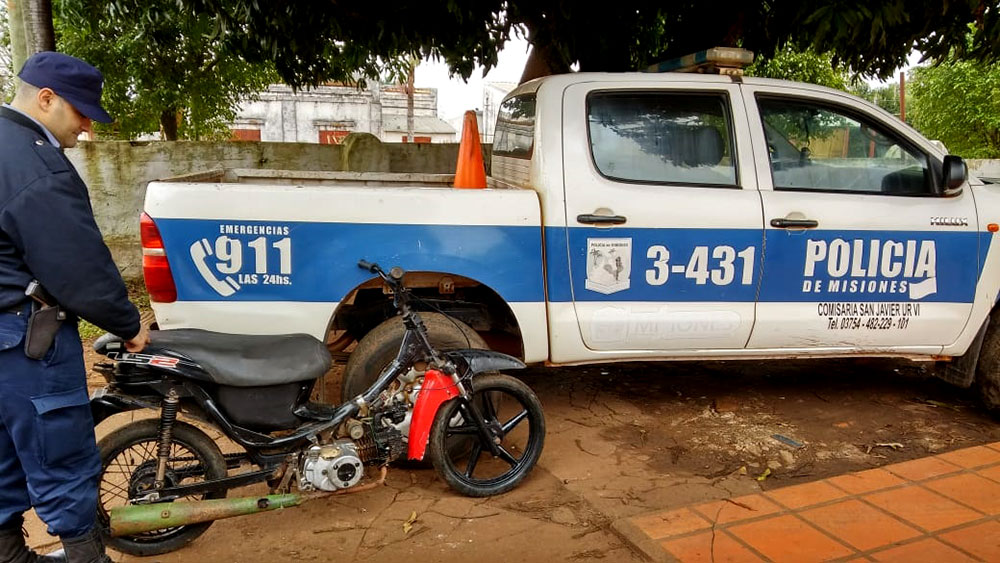 Ponen fin a las picadas de motociclista de 15 años en San Javier