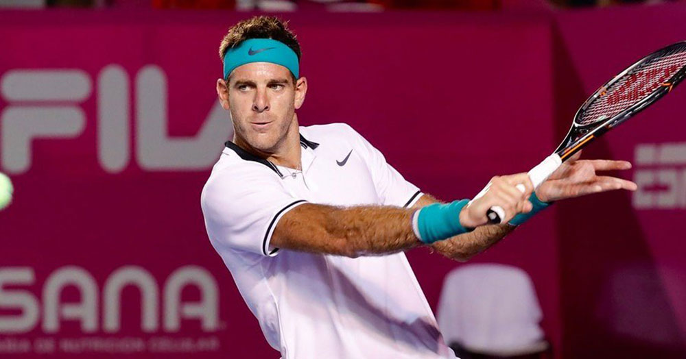 Del Potro se desmoronó ante Fognini en Los Cabos