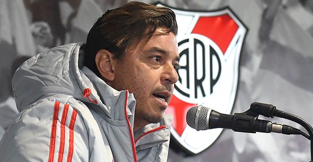 Gallardo duro con Angelici: “La imagen habla por sí sola”