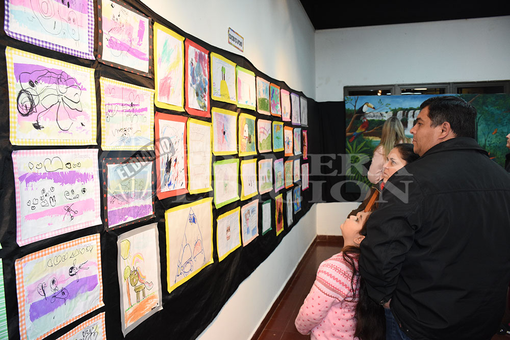 El arte infantil se apoderó del Museo Lucas Braulio Areco