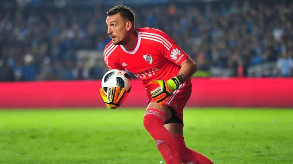 Franco Armani superó el récord de Amadeo Carrizo