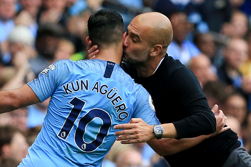 Guardiola: “Agüero es de los mejores delanteros del mundo”