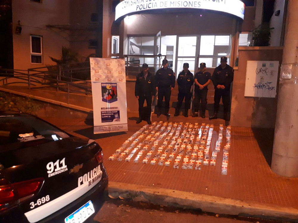 Cámaras del 911 detectaron a contrabandistas en Posadas