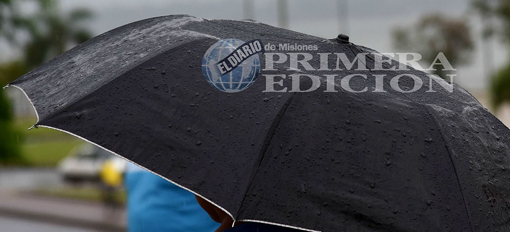 Advertencia por chaparrones y tormentas