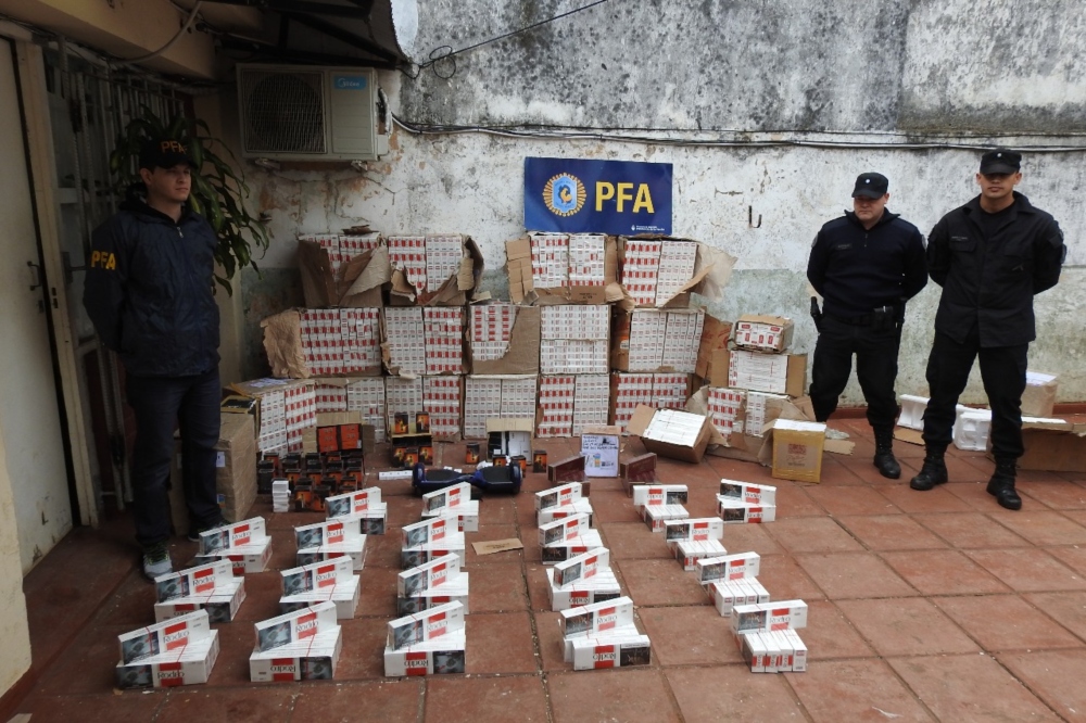 Fuerte golpe al contrabando en Posadas y Garupá