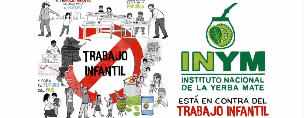 INYM lanzó campaña para evitar el trabajo infantil en la actividad yerbatera
