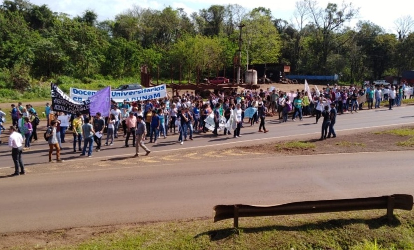 Docentes y estudiantes de Ciencias Forestales también se movilizan