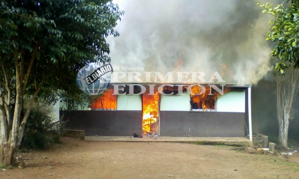 Acusado de abuso enfureció e incendió la casa
