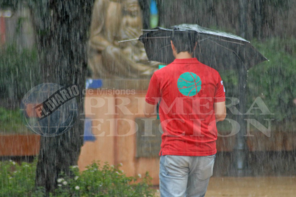 Sigue la advertencia de lluvias y tormentas hasta el sábado por la tarde