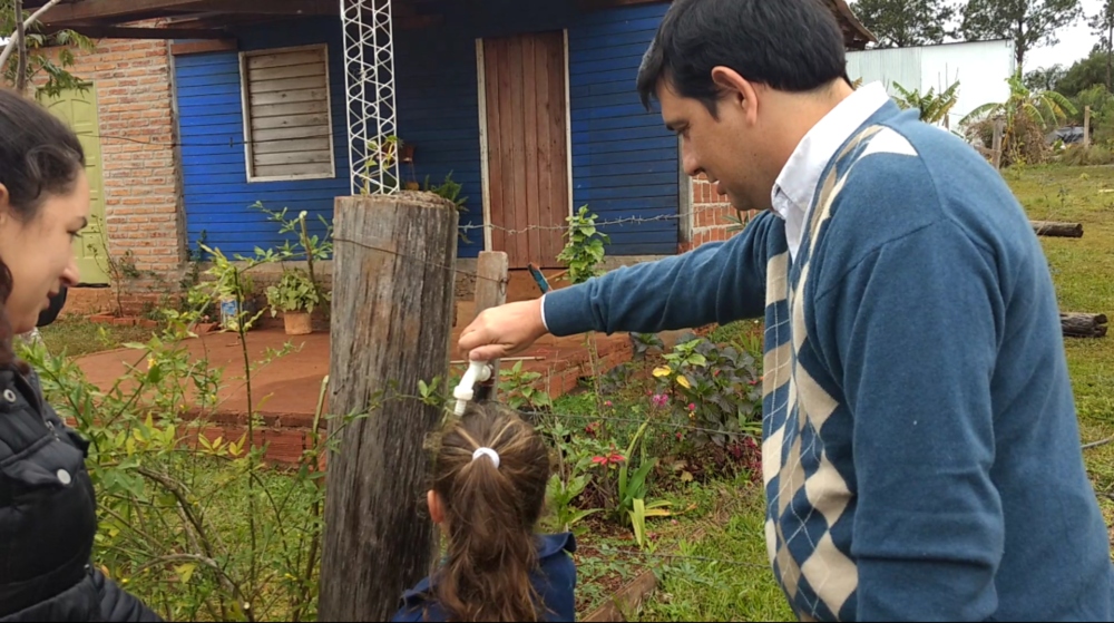 Cerca de 200 familias ya tienen agua potable en barrio Santa Clara