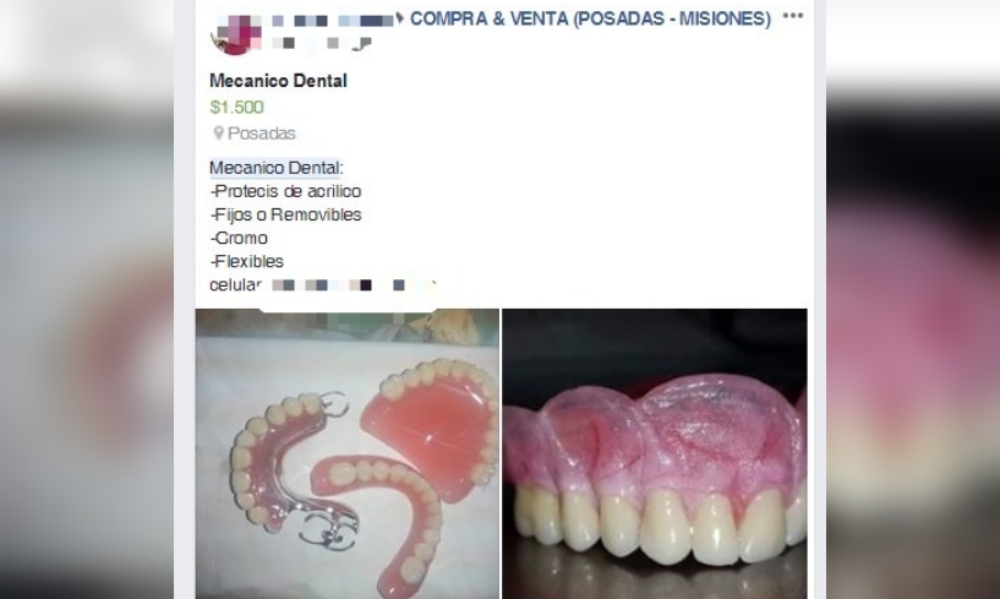 Odontólogos advierten que mecánicos dentales no pueden colocar prótesis