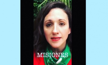 Actrices Argentinas piden a senadores de Misiones votar por despenalizar el aborto
