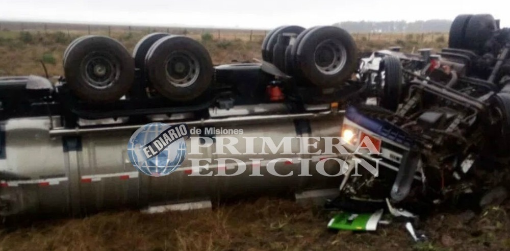 Camionero de Aristóbulo del Valle falleció tras vuelco en el sur de Brasil