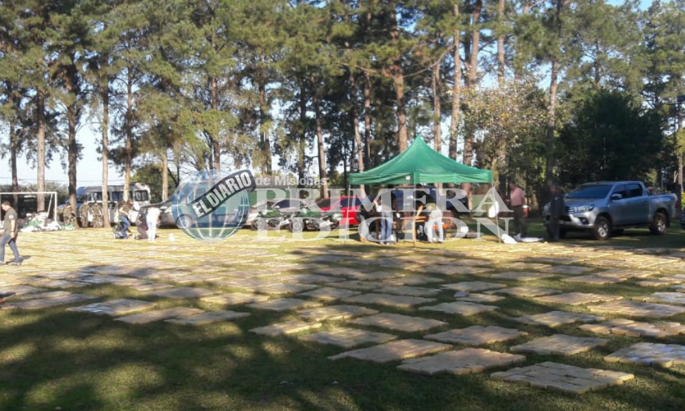 Cae “red narco” y secuestran más de siete toneladas de marihuana en Liniers