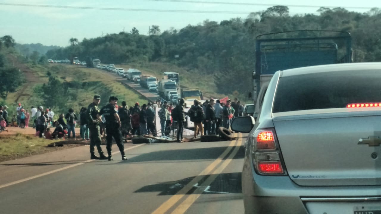 El FOL levantó el corte de la ruta 14 en Oberá