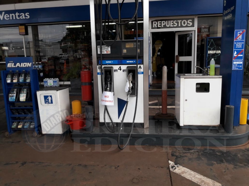 Escasean los combustibles en Eldorado