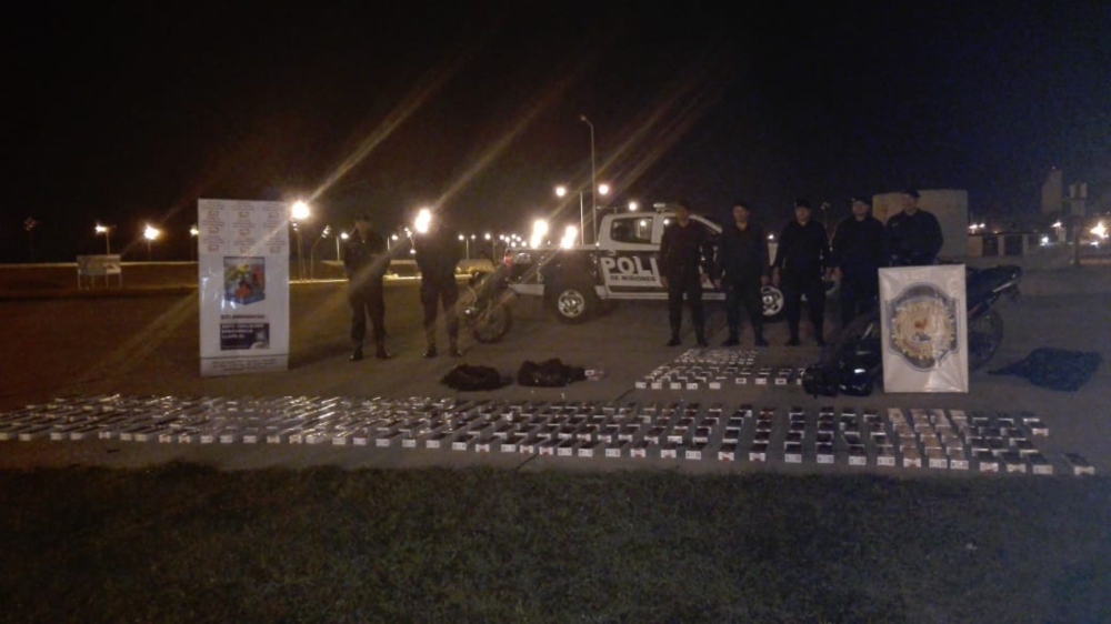 Incautaron más de 500 gruesas de cigarrillos sin aval aduanero