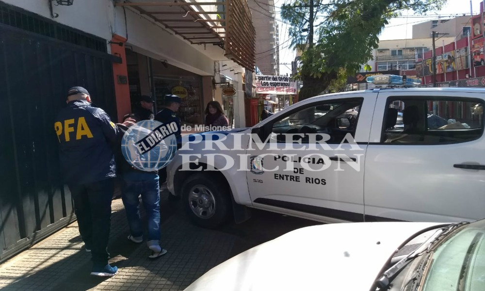 Trasladaron al colombiano prófugo que intentó radicarse en Posadas