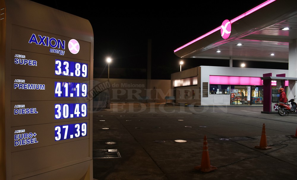 El litro de nafta en Posadas superó los 41 pesos