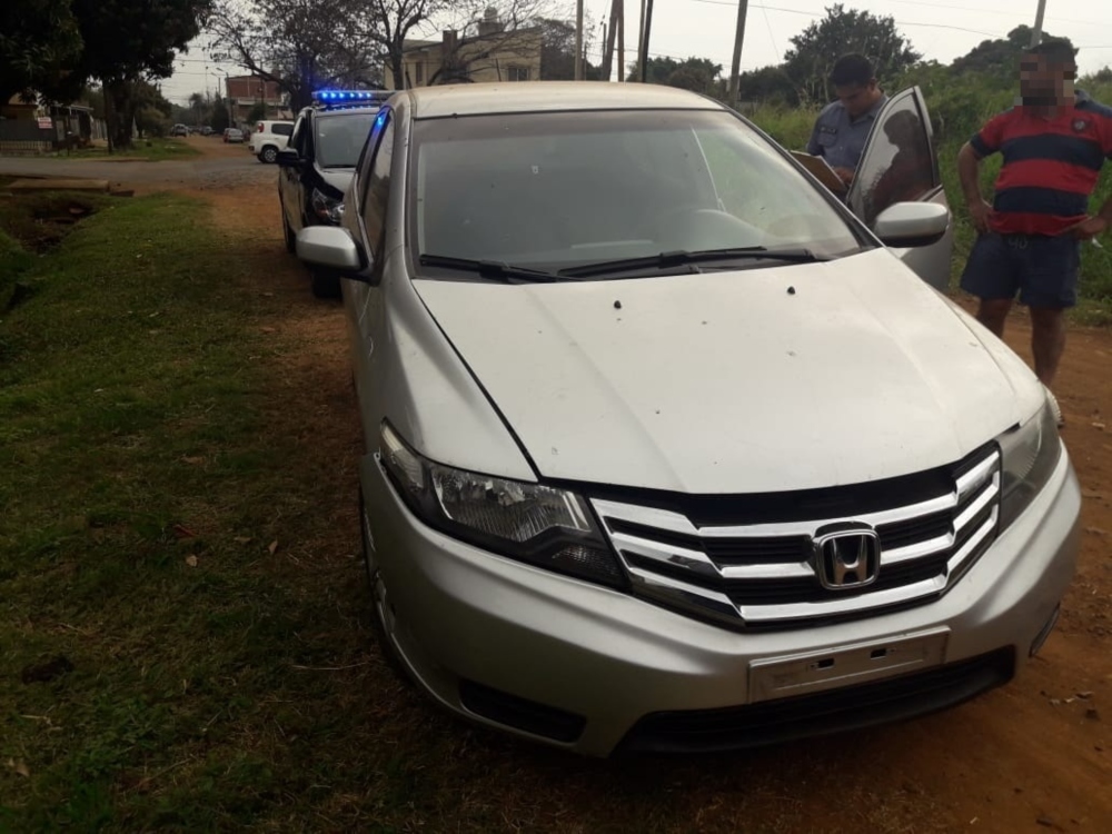 Secuestraron en Posadas un lujoso auto robado en Brasil