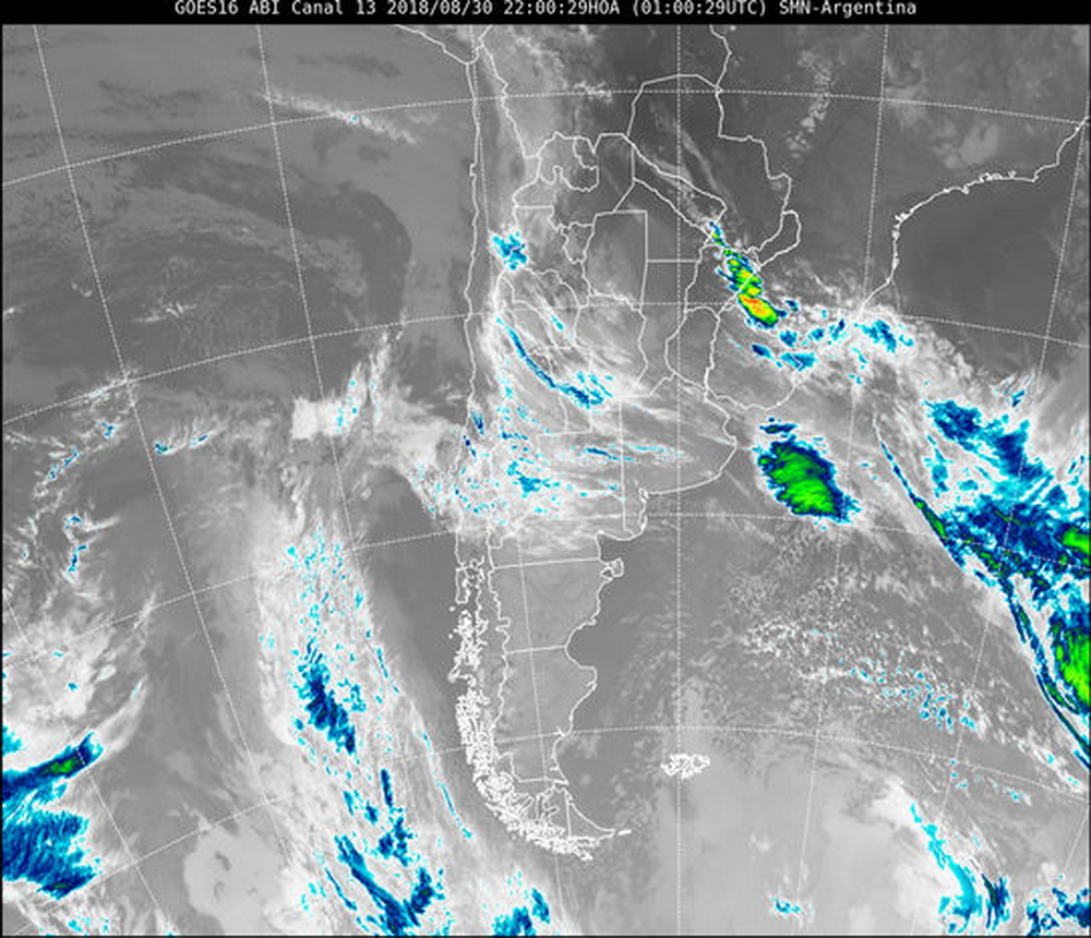 ATENCIÓN: rige alerta meteorológica para el Sur de Misiones