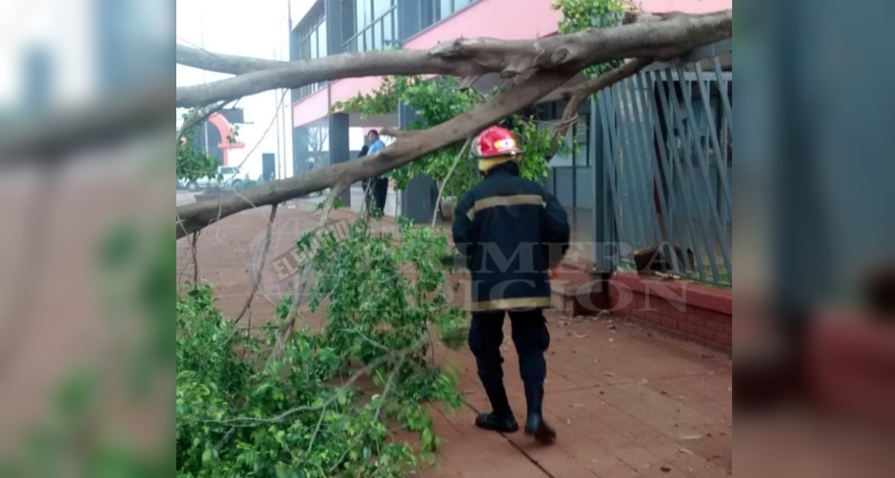 Avanza el frente de tormenta sobre Misiones