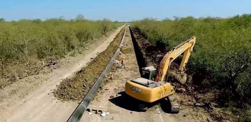 El Gobierno nacional abandonó sin terminar el Gasoducto del NEA
