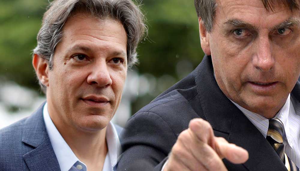 Brasil: Bolsonaro y Haddad se distancian de los demás candidatos