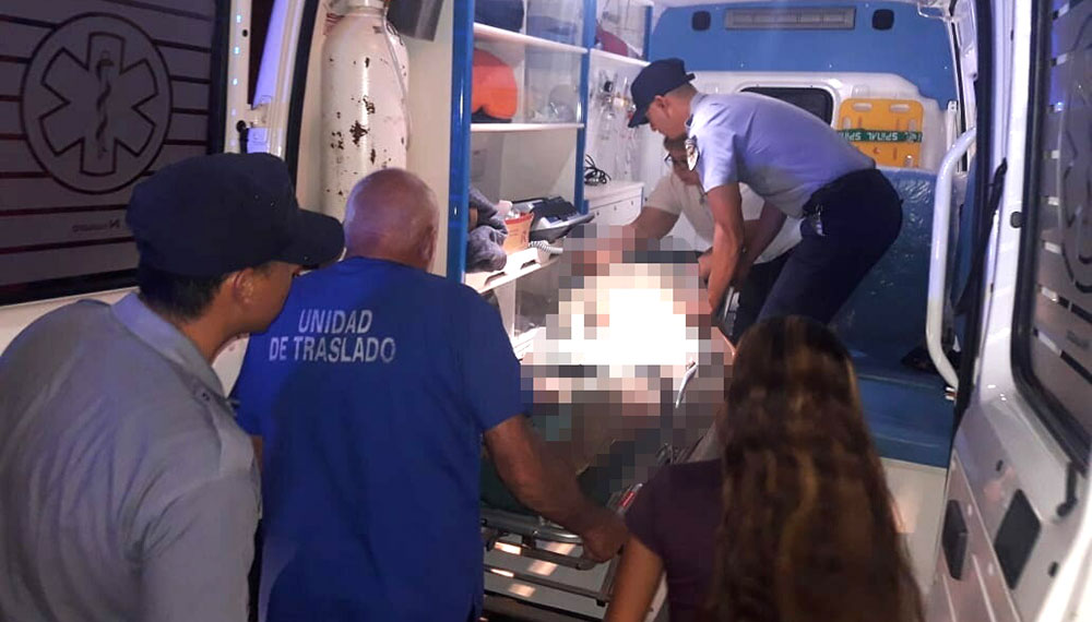 Rescataron a un joven que se colgó de un árbol