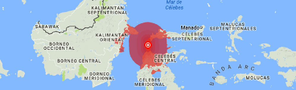 Terremoto y tsunami golpean al centro de Indonesia