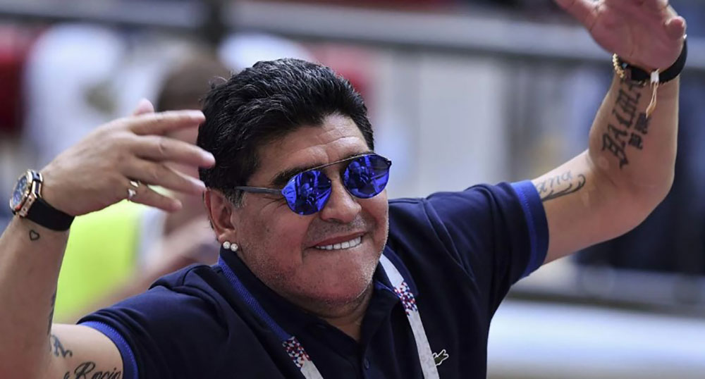 Maradona es el nuevo entrenador de Dorados