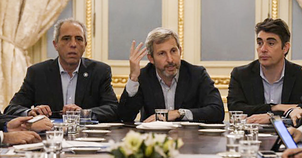 Frigerio: “Apostamos a pasar rápido a una agenda de desarrollo”