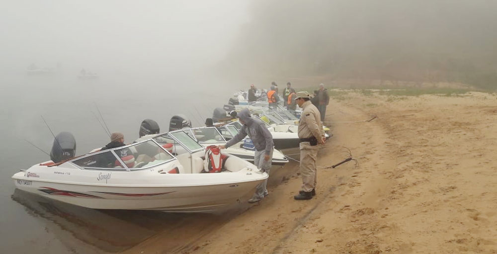 En Puerto Flora  Boga, bagre, armado y variada