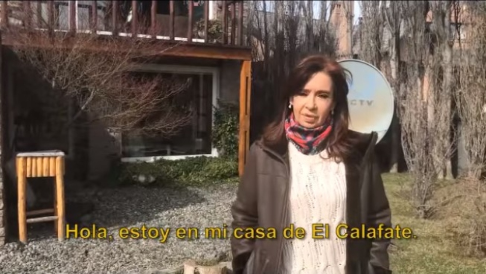 Cristina Kirchner mostró cómo quedó su casa tras allanamiento